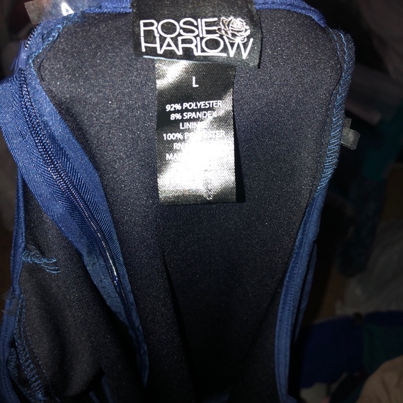 Juniors zip up fit and flare dress - Picture 3 of 6